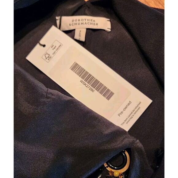 Dorothee Schumacher Black Jeweled Embellished Ponte Knit Sheath Dress XS - Picture 3 of 5